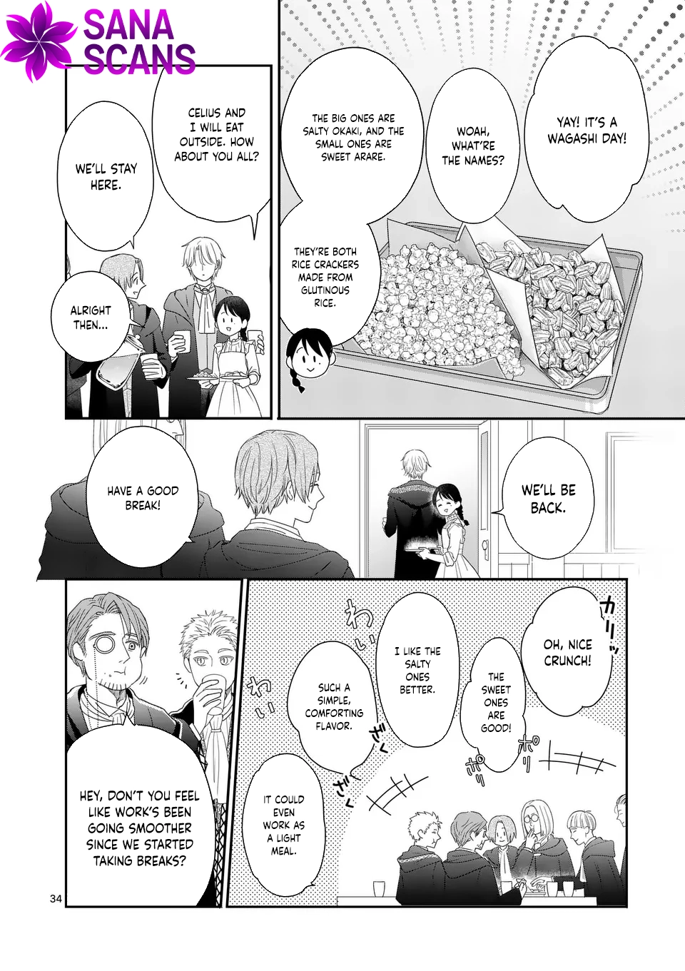 Got summoned to another world by accident, so I’ll just make Japanese sweets. Chapter 10 - . Page 34